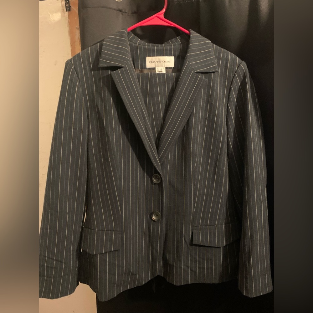 Pinstripe Jones New York Suit